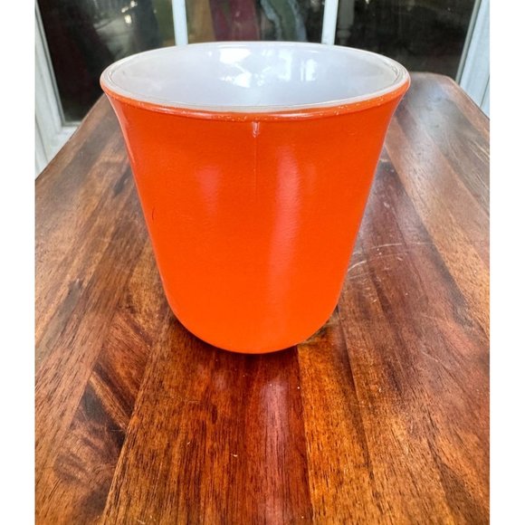 Corelle Corning Ware Vintage Burnt Orange Milk Glass Coffee Cup Mug USA 1 Owner - Picture 4 of 8